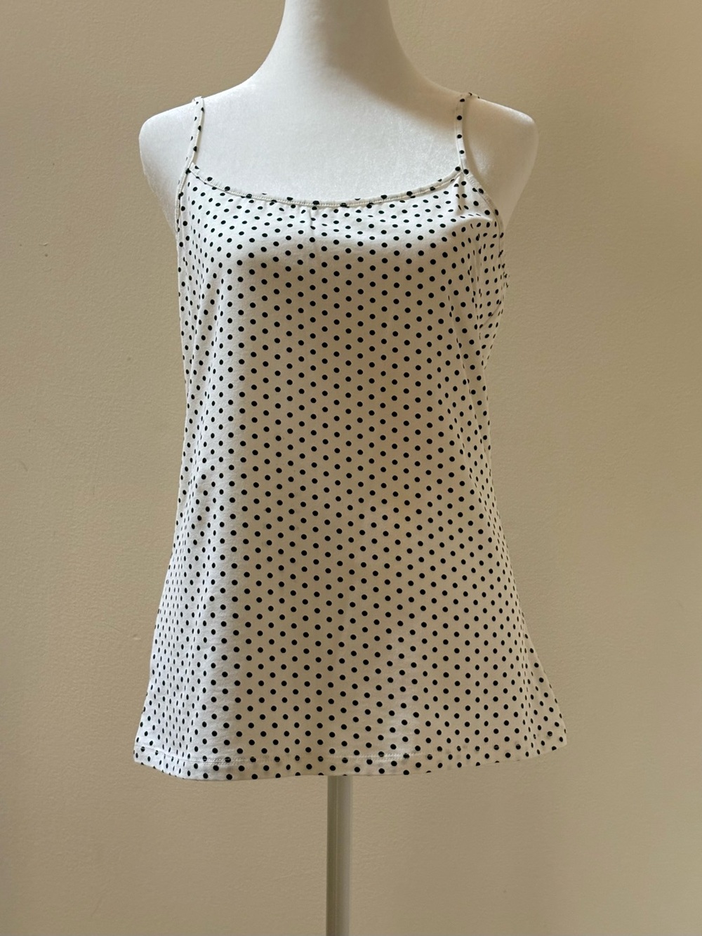 Ann Taylor LOFT Polka Dot Cami Size L